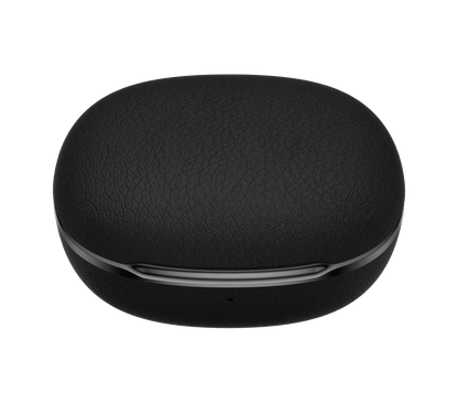 New - . Wireless Earphones with Adaptive Noise Cancellation & Charging Case, Black