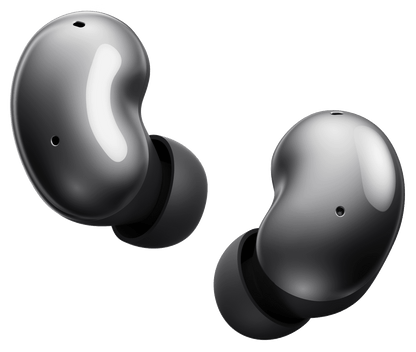 New - . Wireless Earphones with Adaptive Noise Cancellation & Charging Case, Black