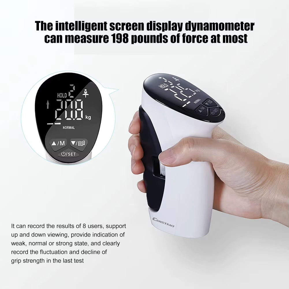 Grip Strength Trainer Grip Strength Tester Hand Grip Exerciser Hand Dynamometer Digital Electronic Hand Grip Strength Trainer